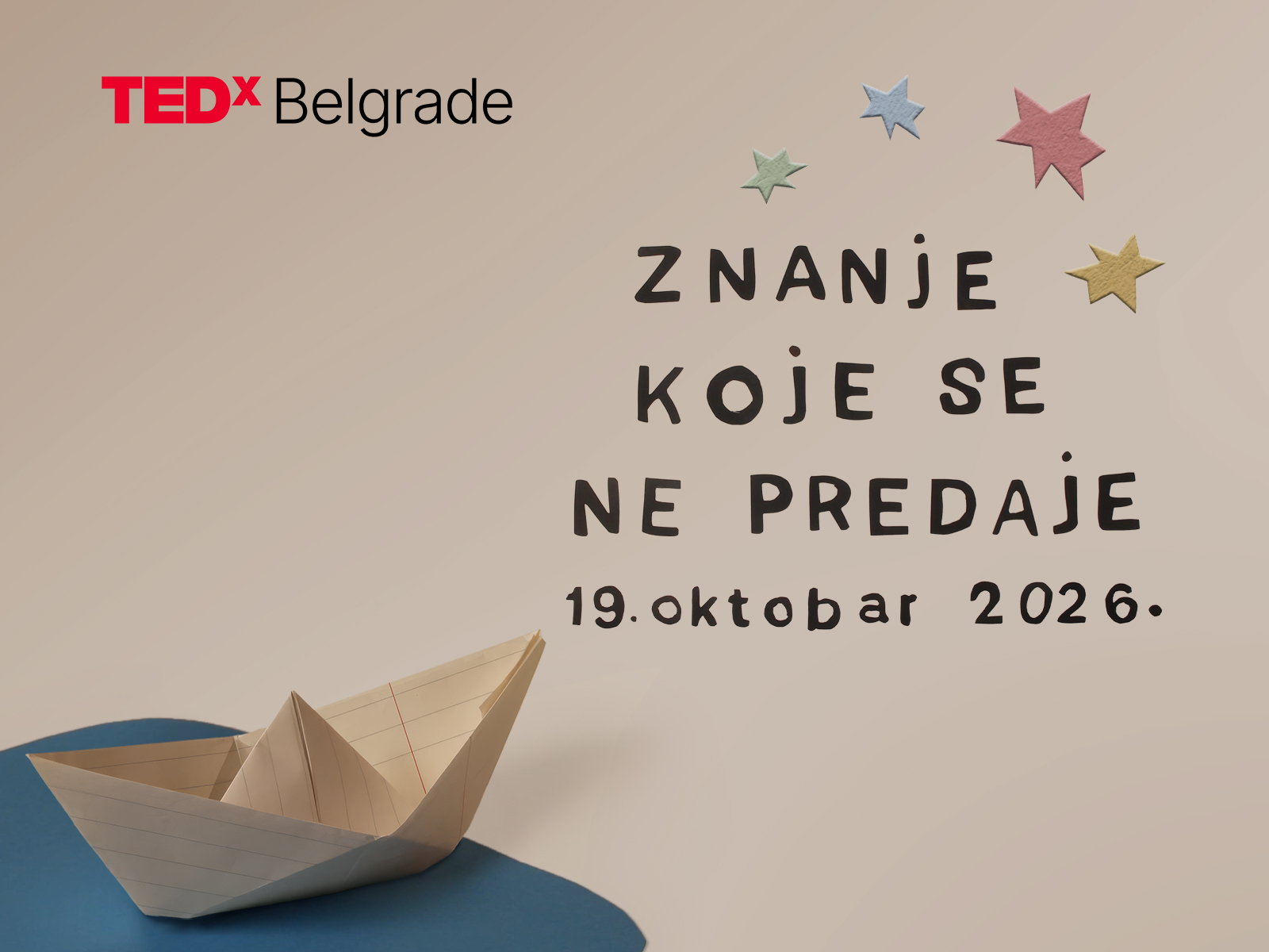 TEDxBelgrade 2026 - tablet hero